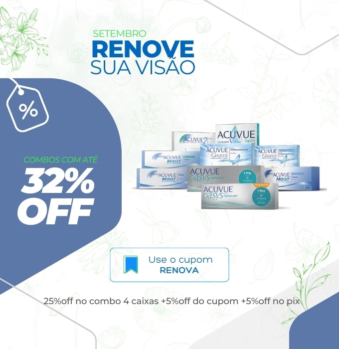 Lentes Acuvue Oasys - Melhor Preço
