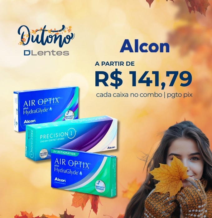 Lentes de Contato Alcon em Oferta