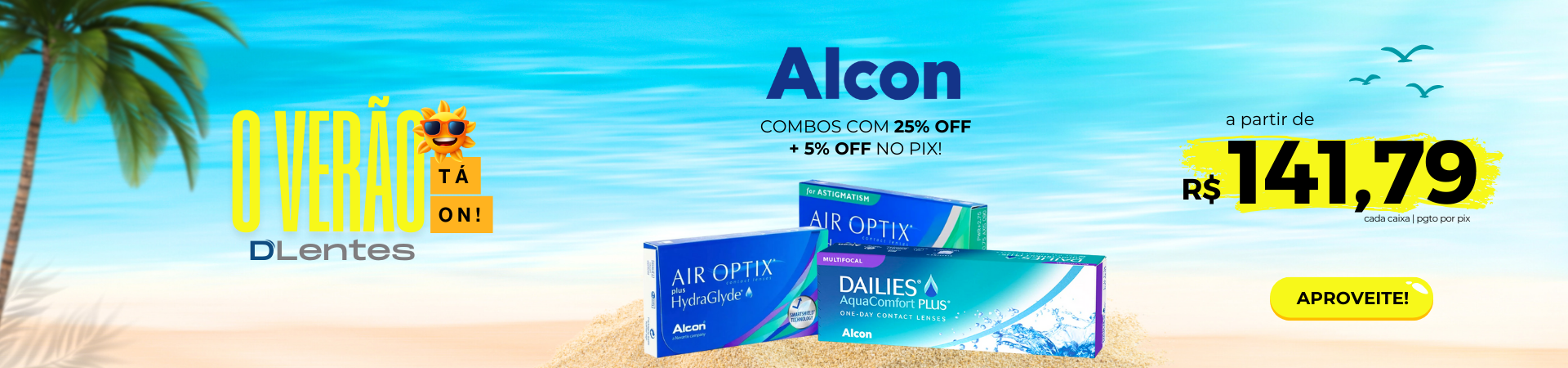 Lentes Air Optix - Melhor Preço