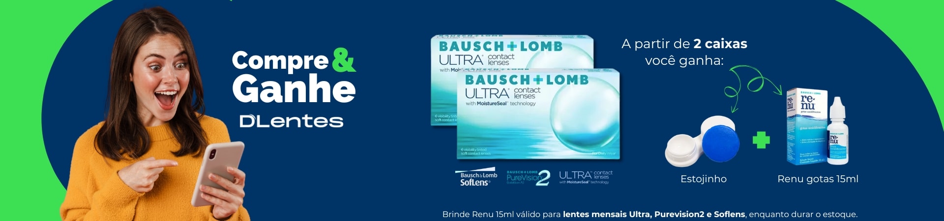 Compre e Ganhe Renu Gotas 15ml