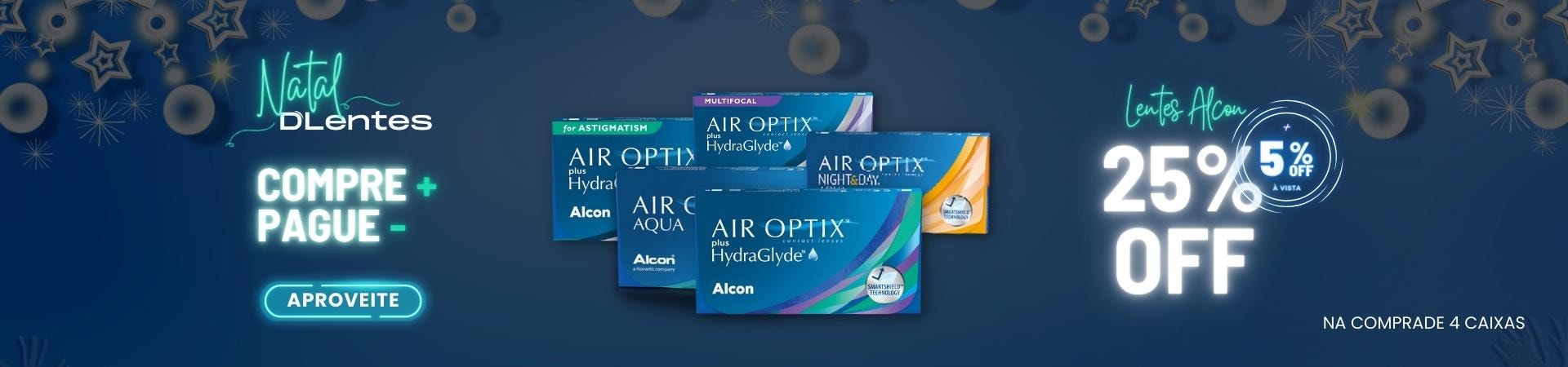 Lentes de Contato Air Optix em Promoção