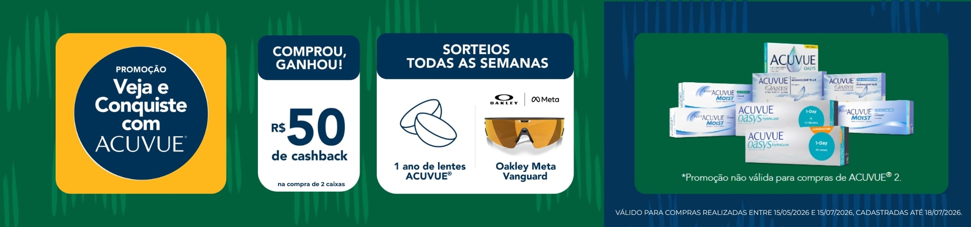 Promoção Acuvue