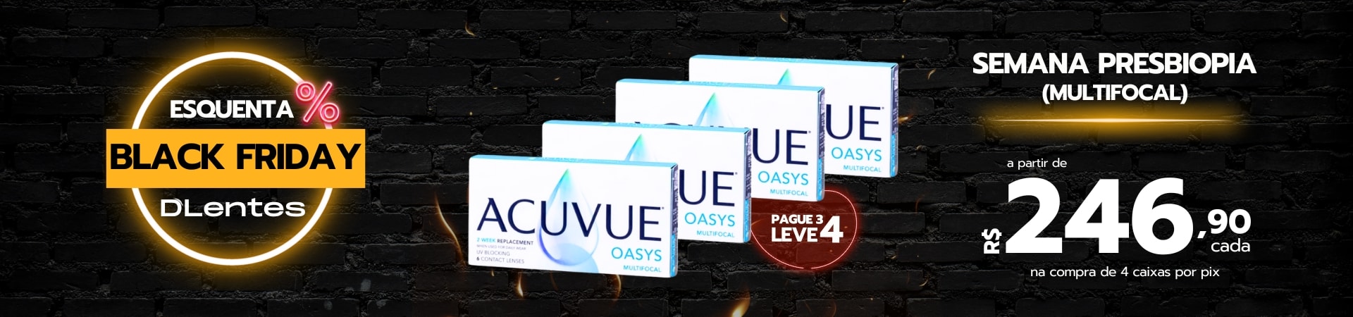 Lentes de Contato Acuvue Oasys - Melhor Preço