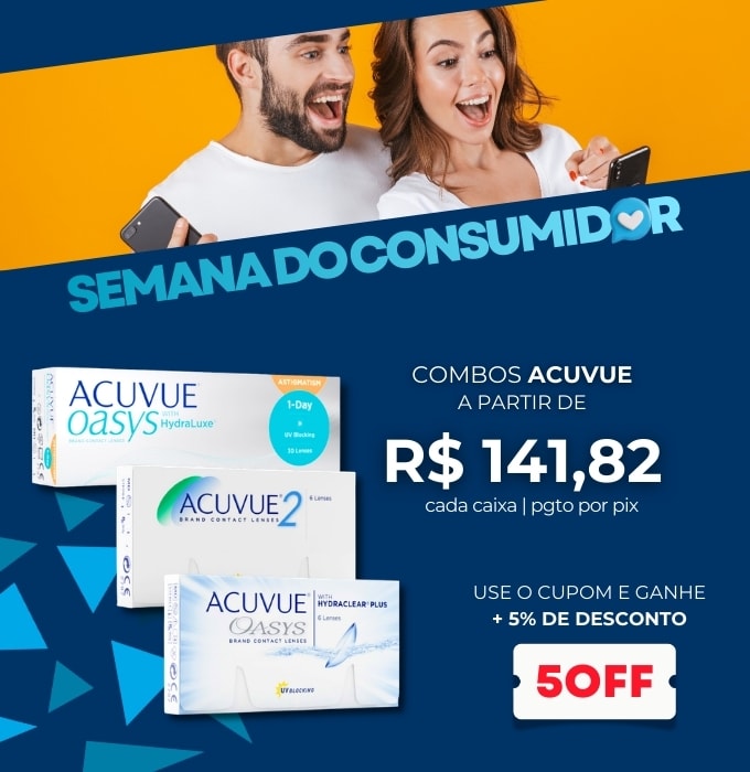 Lentes Acuvue Oasys - Melhor Preço