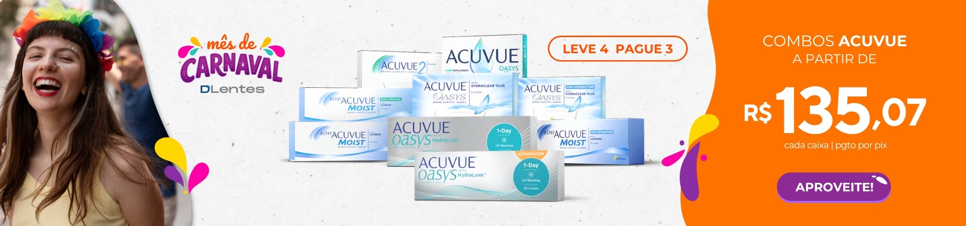 Lentes Acuvue  - Melhor Preço