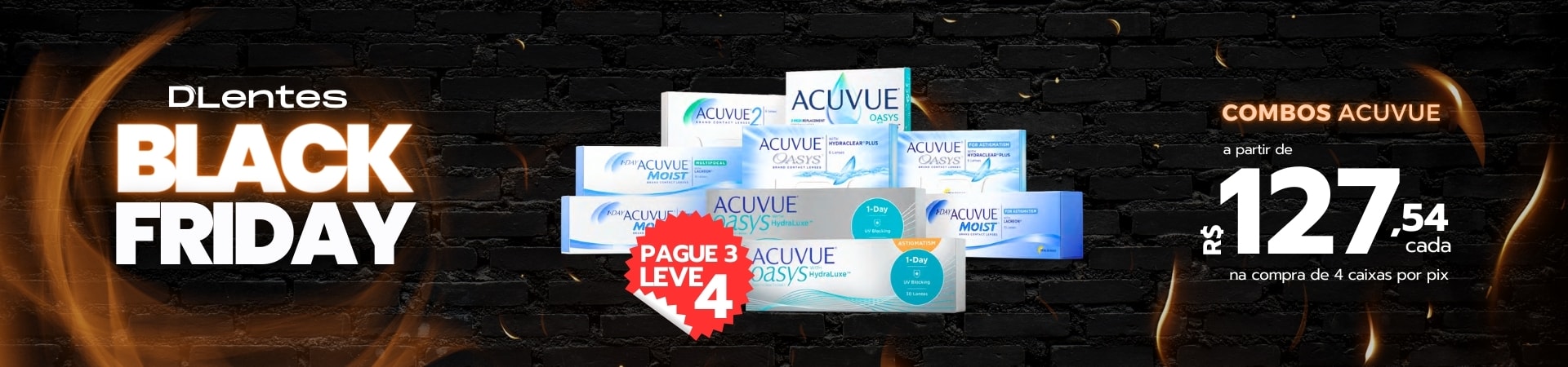 Lentes de Contato Acuvue Oasys - Melhor Preço