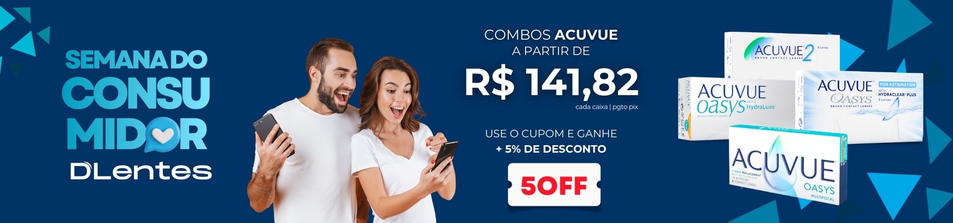 Lentes Acuvue  - Melhor Preço