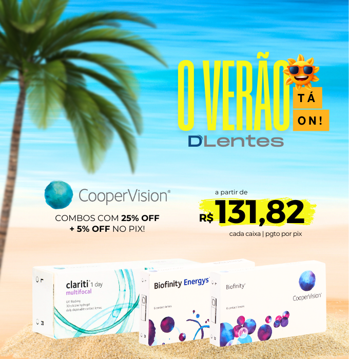 Lentes de Contato CooperVision em Oferta