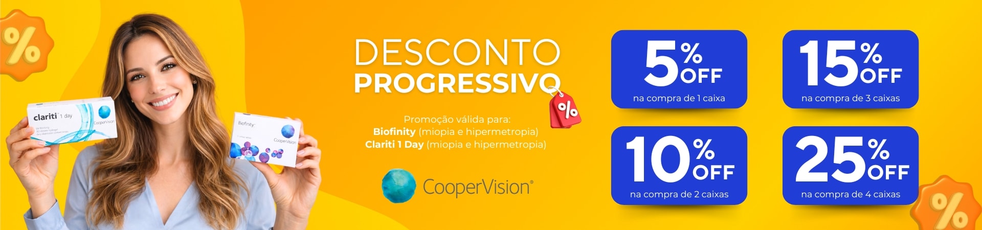 Lentes de Contato Biofinity - Melhor Preço