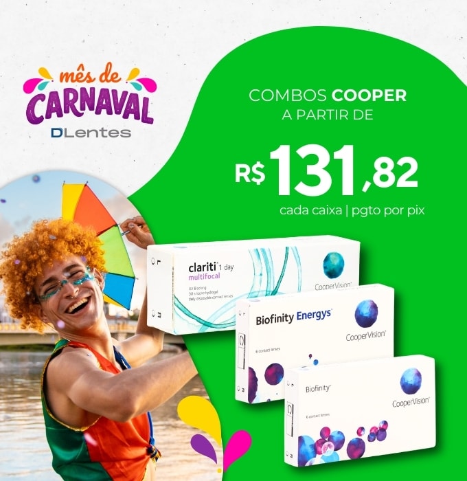Lentes de Contato Coopervision em Promoção