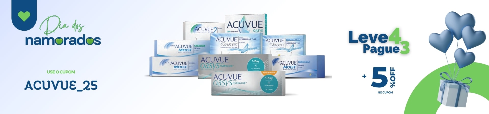 Lentes Acuvue Oasys - Melhor Preço