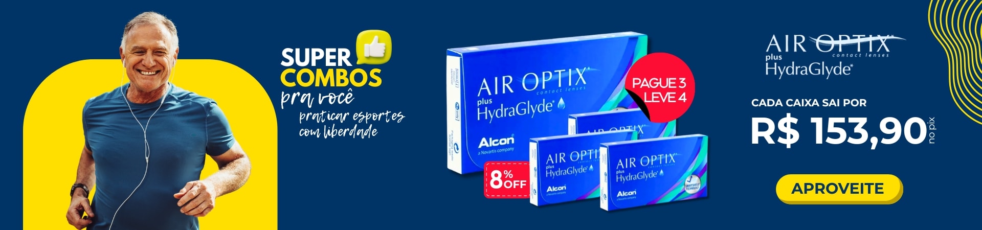 Lentes de Contato Alcon em Oferta