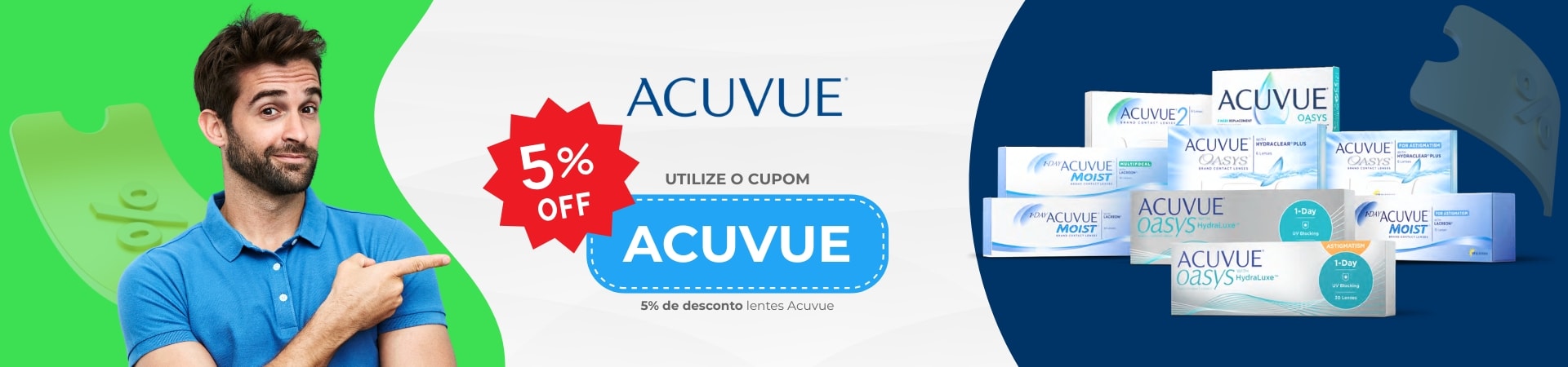 Lentes Acuvue Oasys - Melhor Preço