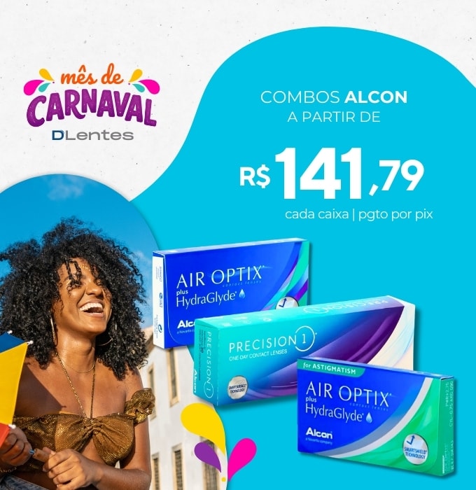 Lentes de Contato Alcon em Oferta