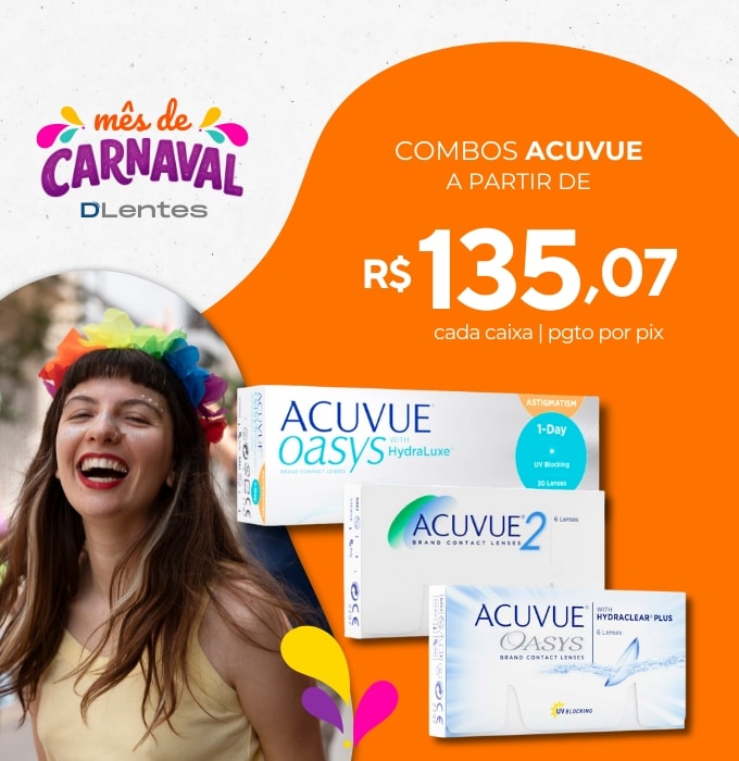 Lentes Acuvue Oasys - Melhor Preço