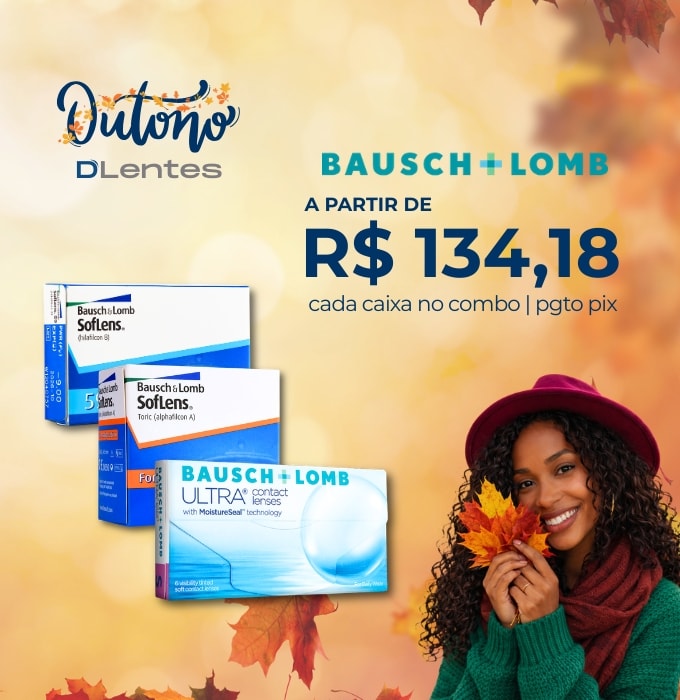 Lentes de Contato Bausch Lomb em Promoção