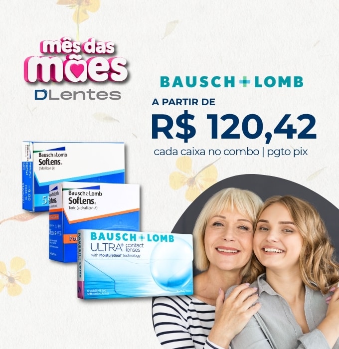 Lentes de Contato Bausch Lomb em Promoção