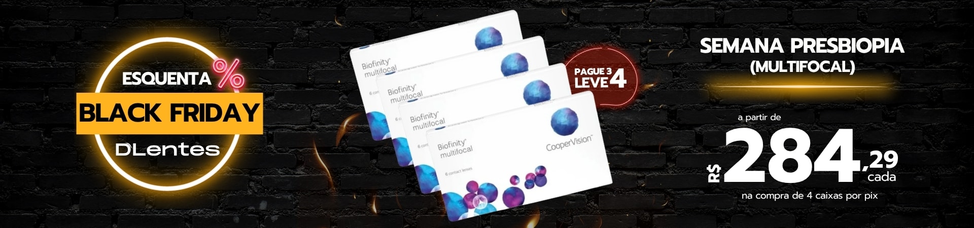 Lentes de Contato Biofinity em Oferta