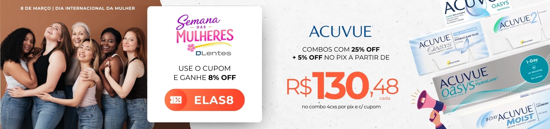 Lentes Acuvue  - Melhor Preço