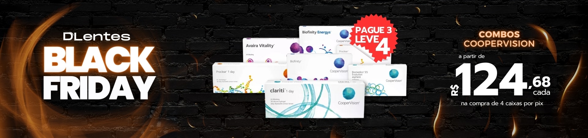 Lentes de Contato CooperVision em Oferta