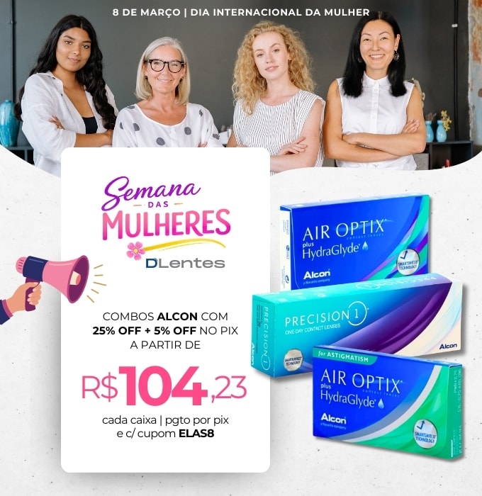Lentes de Contato Alcon em Oferta