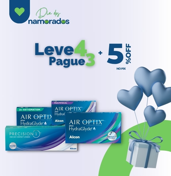 Lentes de Contato Air Optix em Promoção