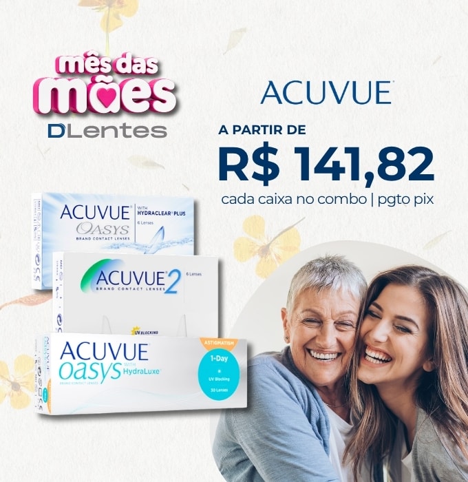 Lentes Acuvue Oasys - Melhor Preço