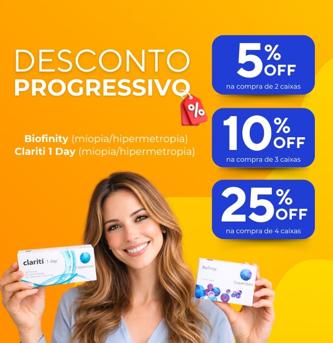 Lentes Biofinity - Pronta Entrega