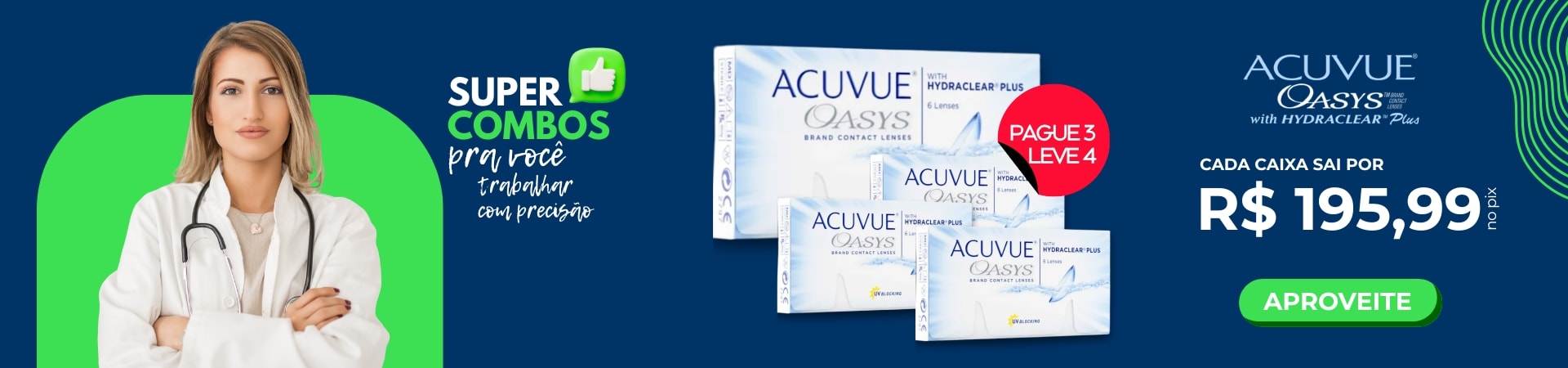 Lentes Acuvue  - Melhor Preço