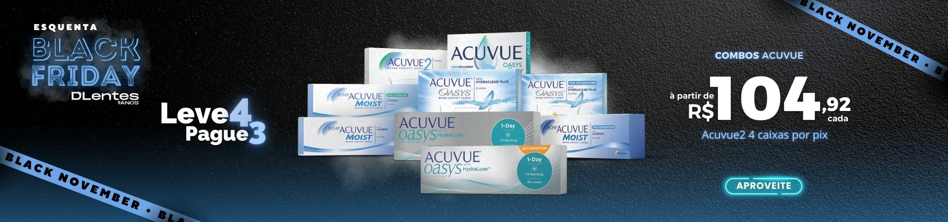 Lentes Acuvue Oasys - Melhor Preço