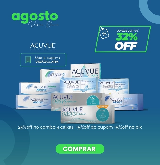 Lentes Acuvue Oasys - Melhor Preço