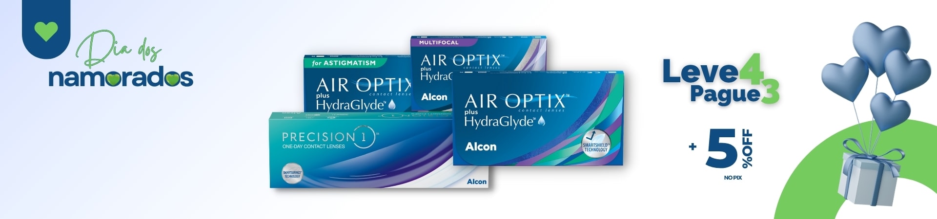 Lentes de Contato Air Optix em Promoção