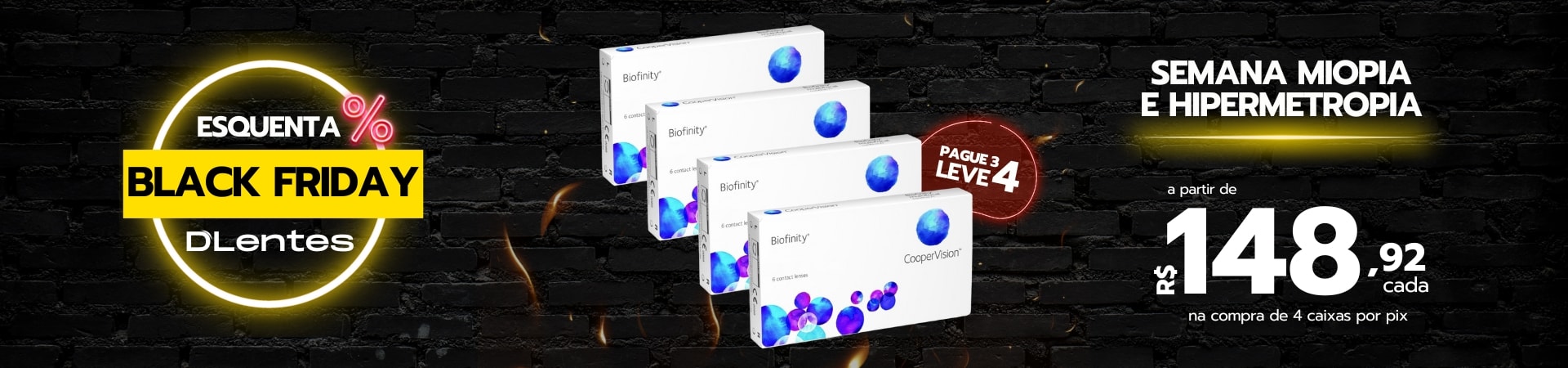 Lentes Biofinity - Melhor Preço