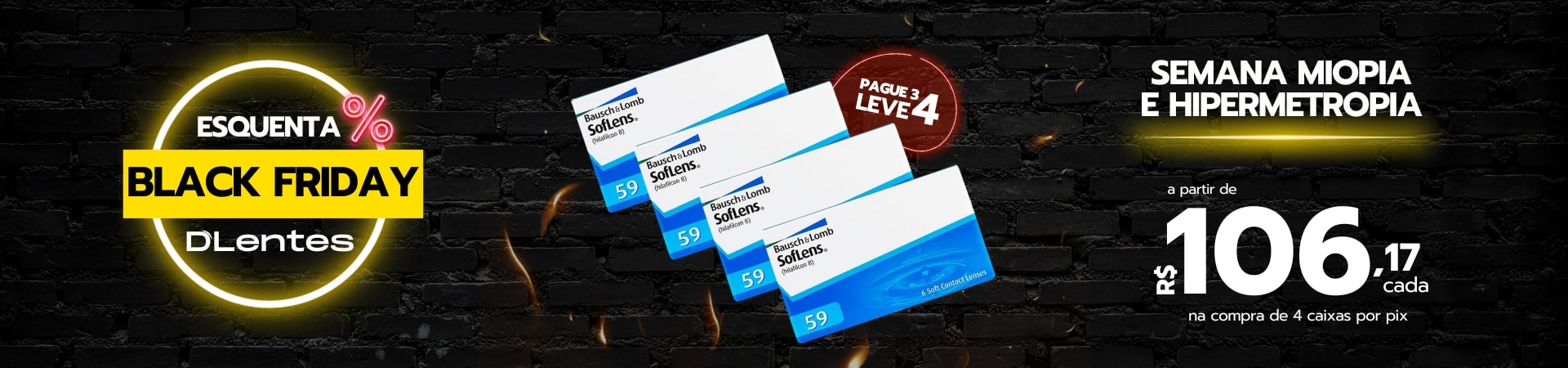 Lentes de Contato Bausch Lomb - Melhor Preço