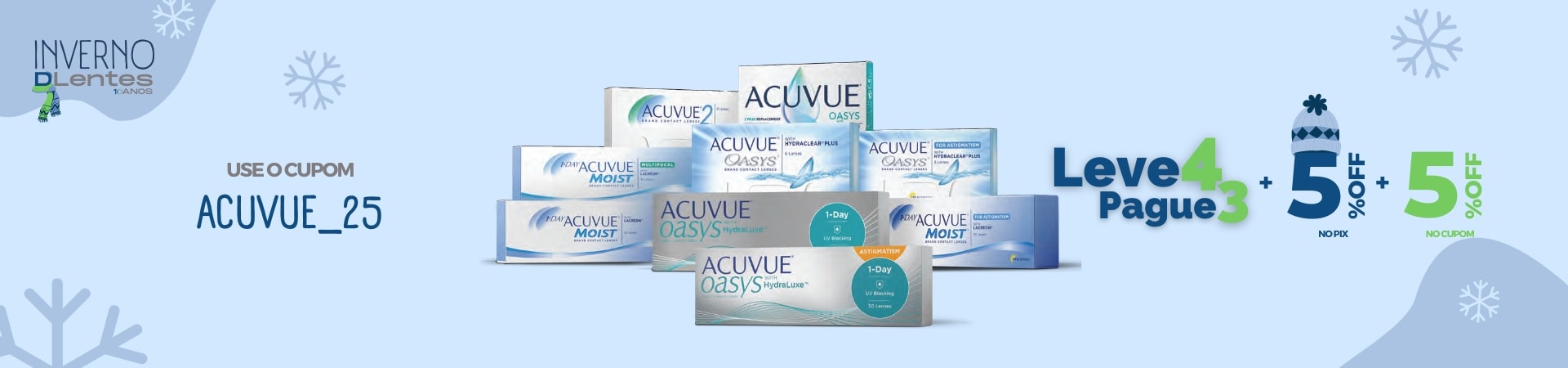 Lentes Acuvue Oasys - Melhor Preço