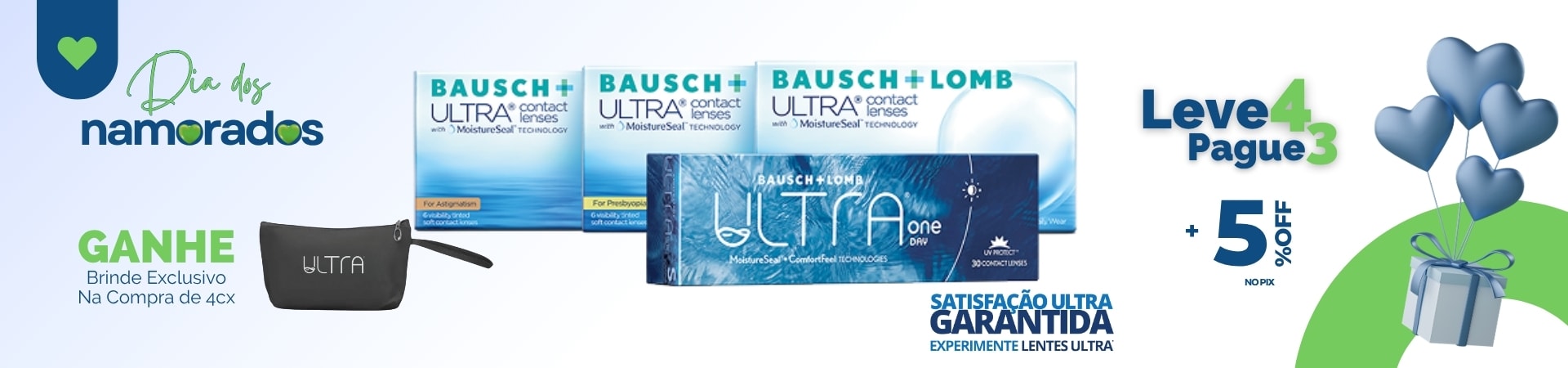 Lentes de Contato bausch lomb em Oferta