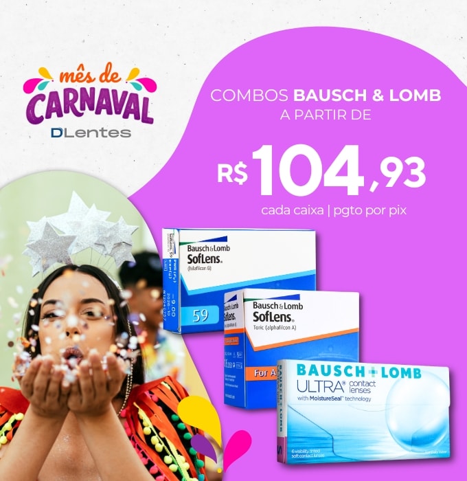 Lentes de Contato Bausch Lomb em Promoção