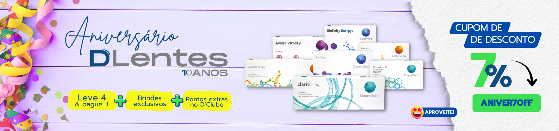 Lentes de Contato Bioffinity - Melhor Preço