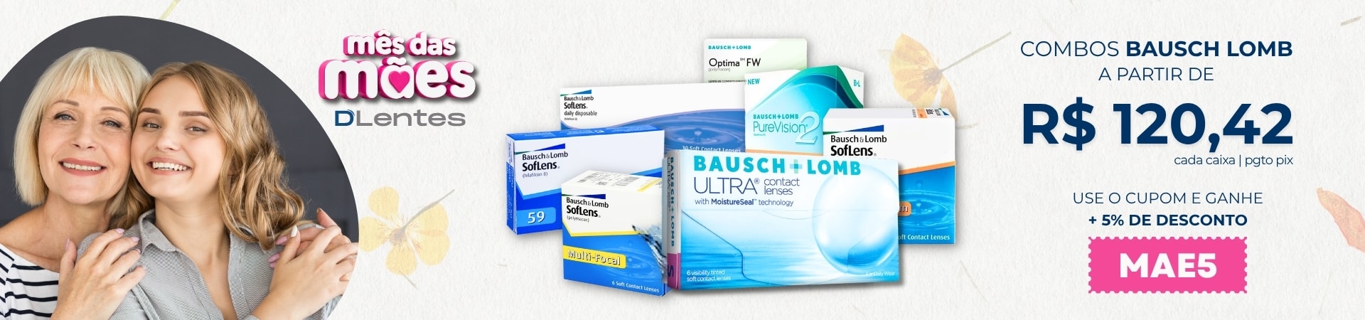 Lentes de Contato Bausch Lomb em Promoção