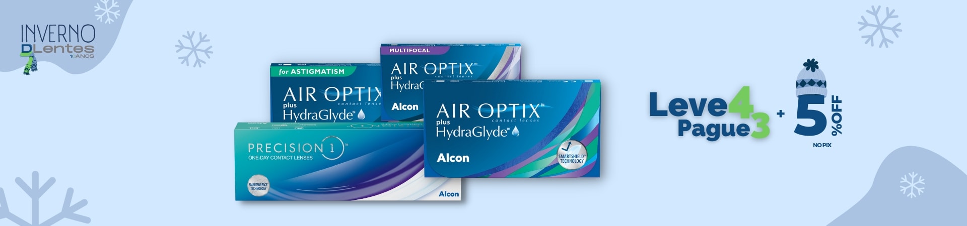 Lentes de Contato Air Optix em Promoção