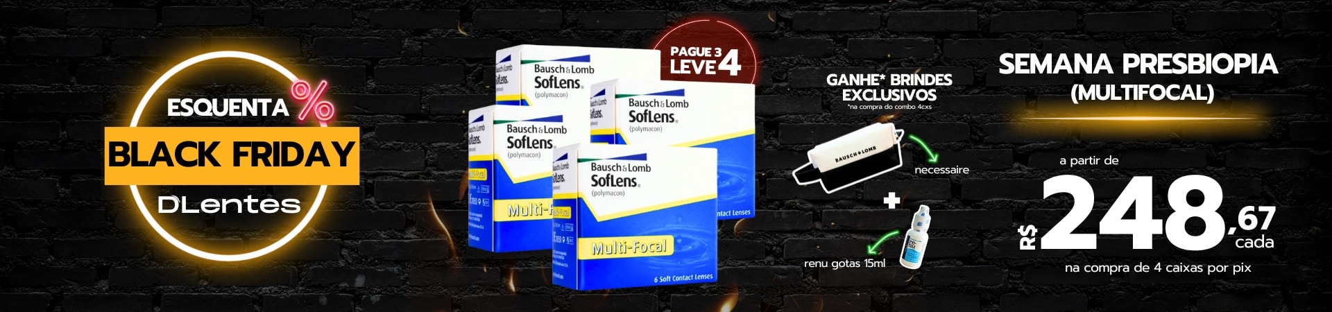 Lentes de Contato SofLens em Promoção