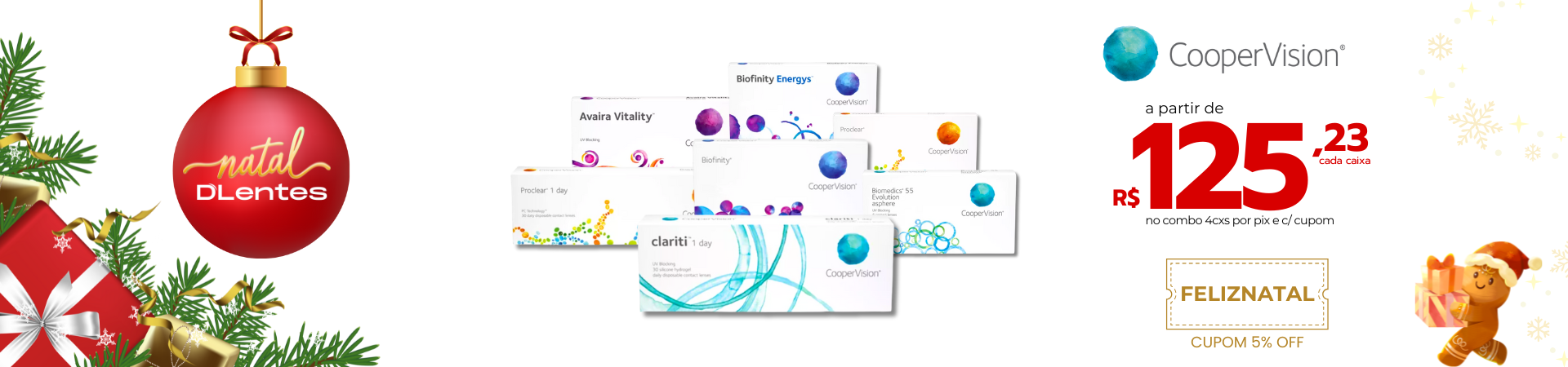 Lentes de Contato CooperVision em Oferta