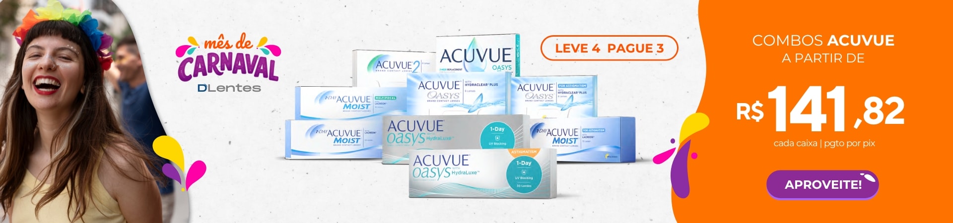 Lentes Acuvue  - Melhor Preço