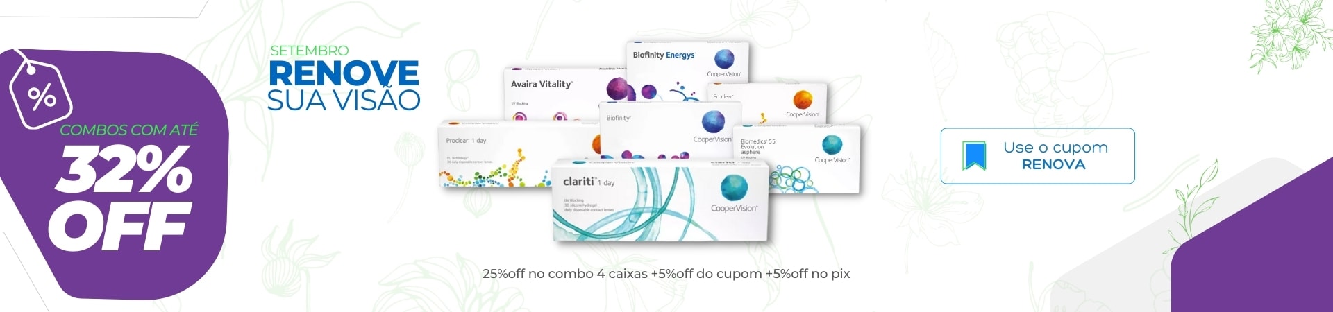 Lentes de Contato Bioffinity - Melhor Preço