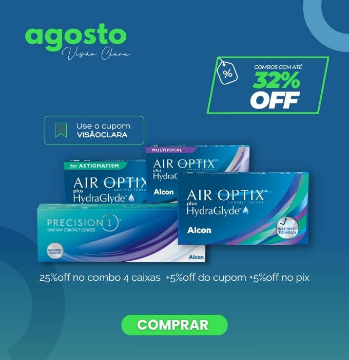 Lentes de Contato Air Optix em Promoção