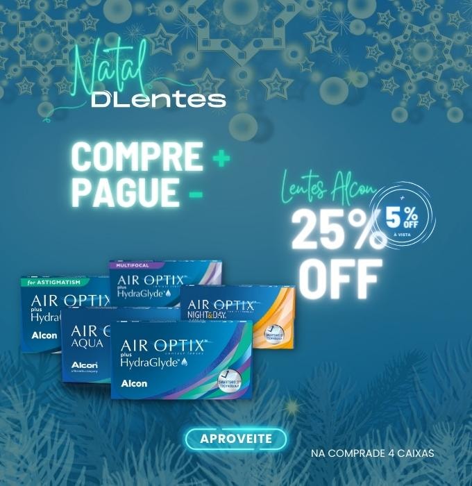 Lentes de Contato Air Optix em Promoção