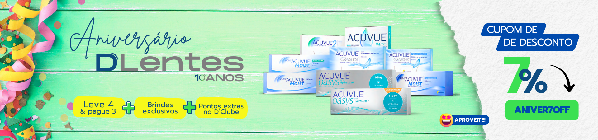 Lentes Acuvue Oasys - Melhor Preço