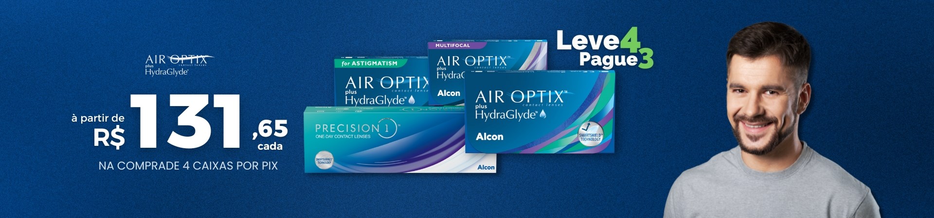 Lentes de Contato Air Optix em Promoção