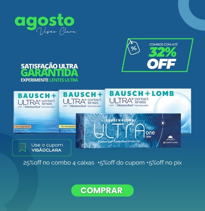 Lentes de Contato bausch lomb em Oferta