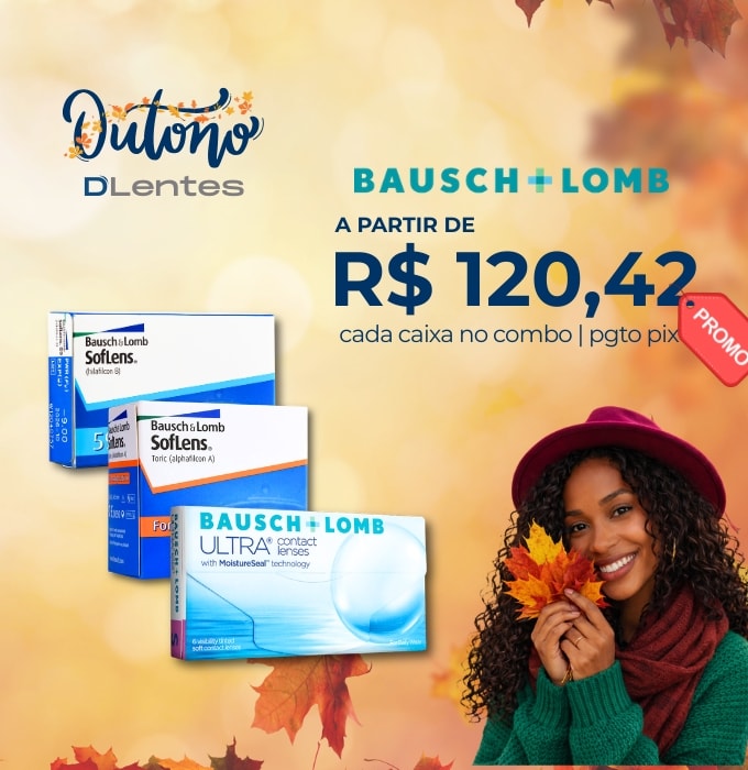 Lentes de Contato Bausch Lomb em Promoção